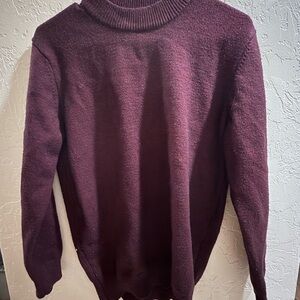 Goodfellow & Co Men's Deep Burgundy Turtleneck Sweater